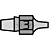 Насадка для выпайки и удаления припоя с эксцентриком Weller DX 113 (10 штук)